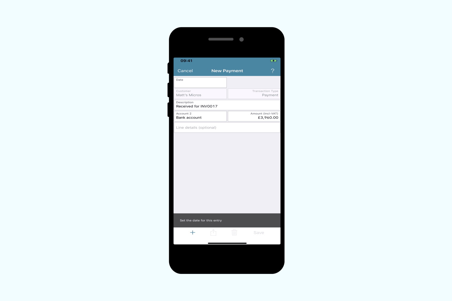 Customer Invoicing App