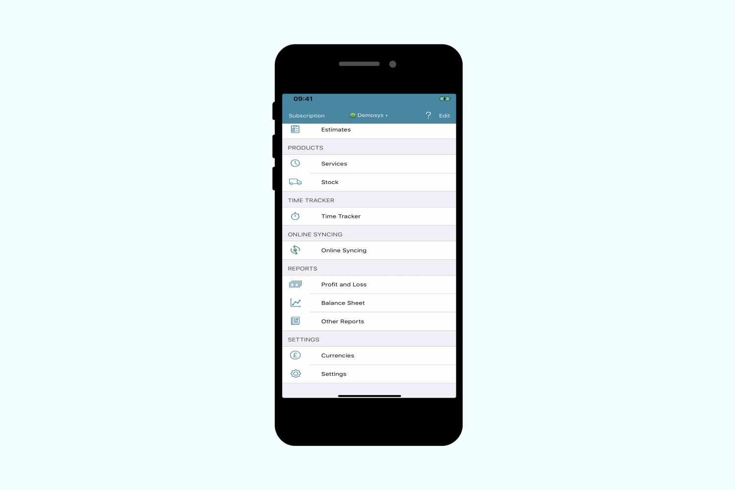 Financial Reporting App