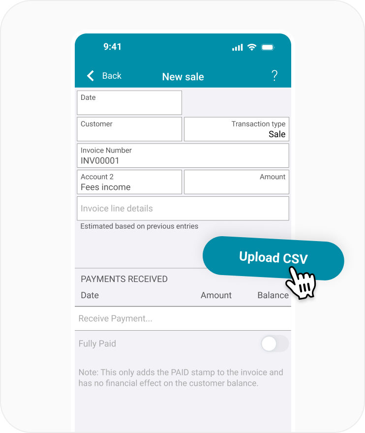 Add records in EasyBooks